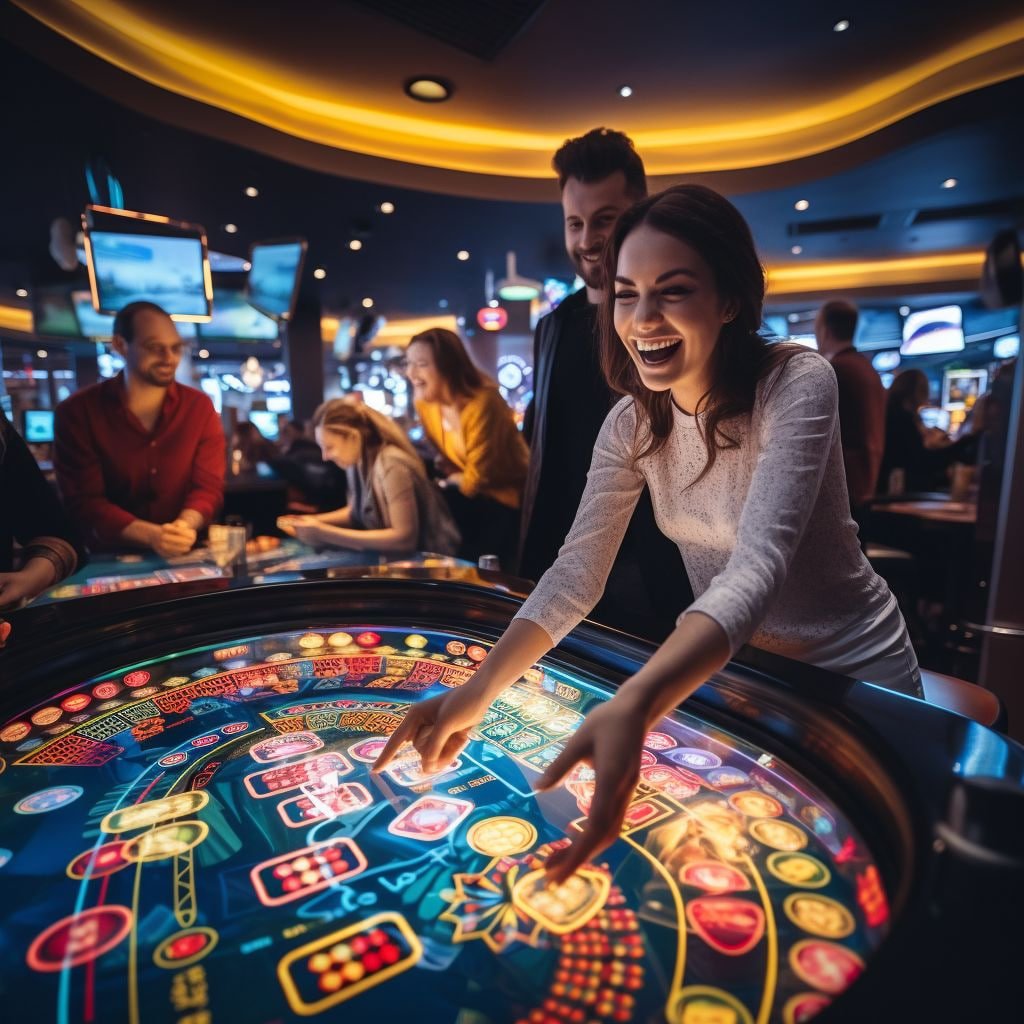 Fortune Tiger slot game interface on mobile device showing reels and spin controls